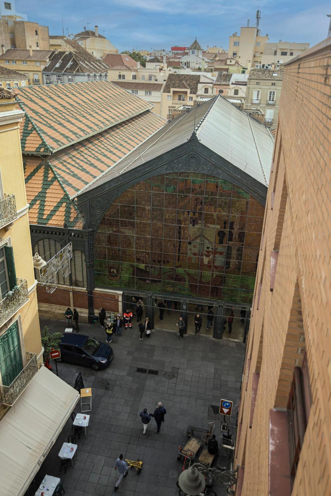 Atarazanas Suite, Atico Con Terraza Malaga Exterior photo